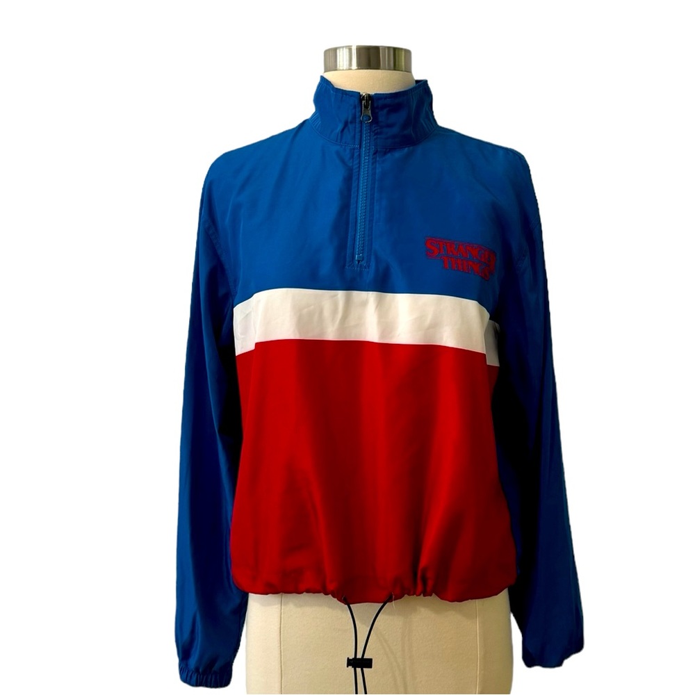 Netflix Stranger Things Jacket Size Medium Red, B… - image 1